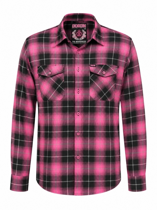 DIXXON Other - Dixxon Flannel Company The Warrioress Breast Cancer Awareness Plaid Shirt 2x